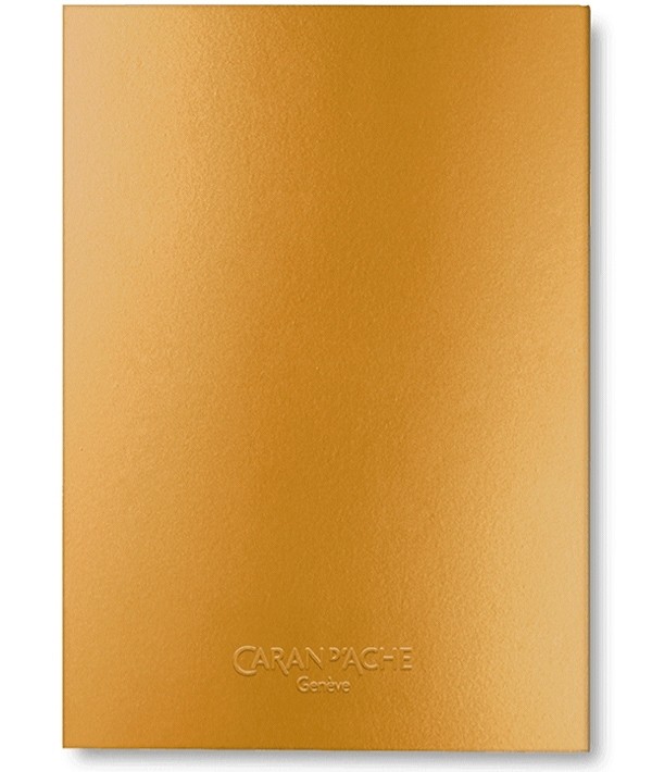 Блокнот Caran d'Ache Colormat-X середній в лінію жовтий