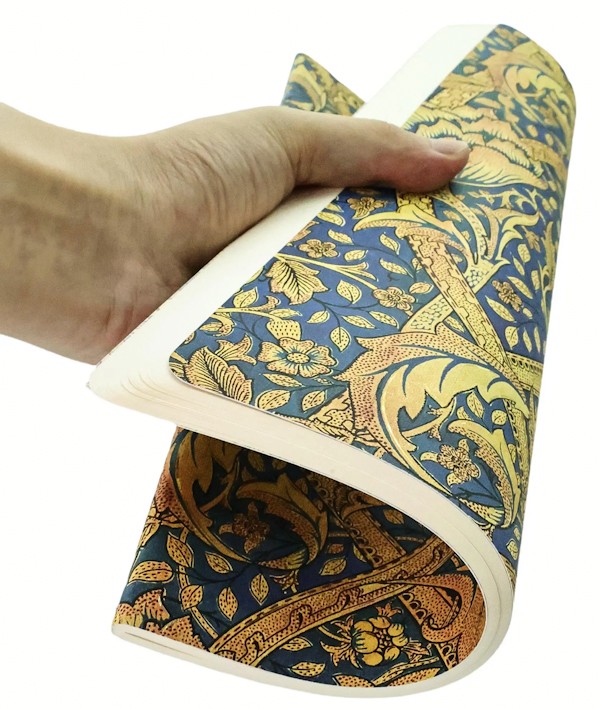 Зошит Paperblanks Cahier Вільям Морріс Буревій 21 х 29,7 см в крапку