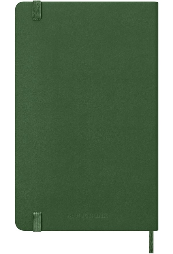 Щоденник Moleskine на 2027 рік середній 13 х 21 см миртовий зелений