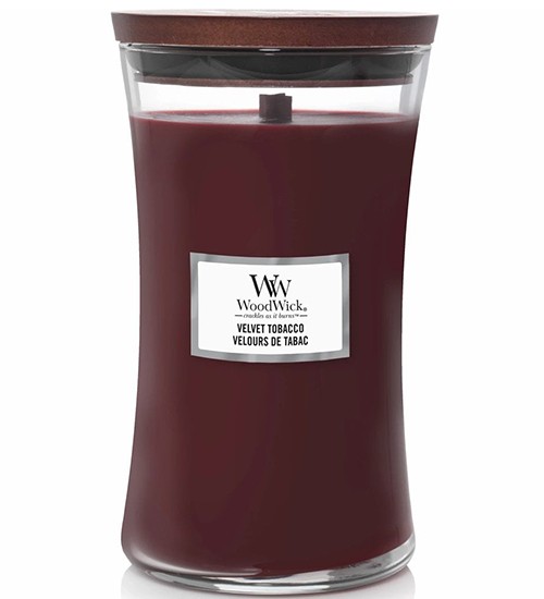 Ароматична свіча WoodWick Large Velvet Tobacco 609 г
