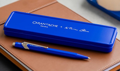 Ручка Caran d'Ache 849 Klein Blue синій +бокс 