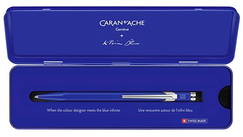 Ручка Caran d'Ache 849 Klein Blue синій +бокс 