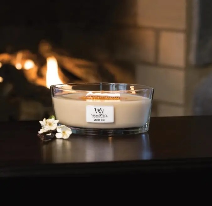 Ароматична свіча WoodWick Ellipse Vanilla Bean 453 г 