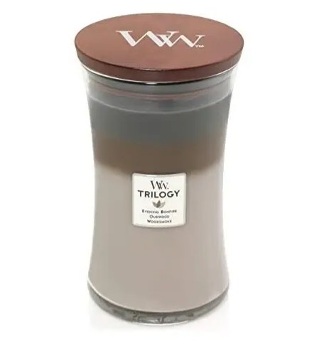 Ароматична свіча WoodWick Large Trilogy Cozy Cabin 609 г 