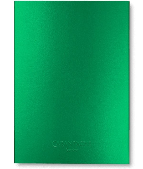 Блокнот Caran d'Ache Colormat-X середній в лінію зелений