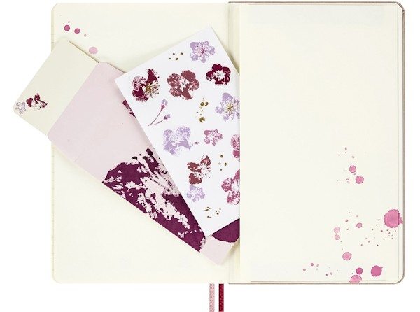 Блокнот Moleskine Sakura Imprint середній 13 х 21 см в лінію