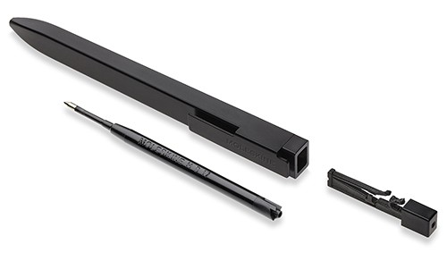 Автоматична кулькова ручка Moleskine Go Чорна 1,0 мм 