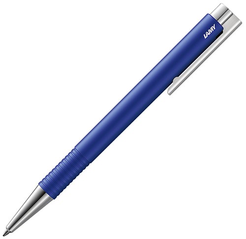 Кулькова ручка Lamy Logo M+ матова синя 1,0 мм 