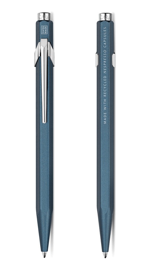 Ручка Caran d'Ache 849 Nespresso синя + бокс 