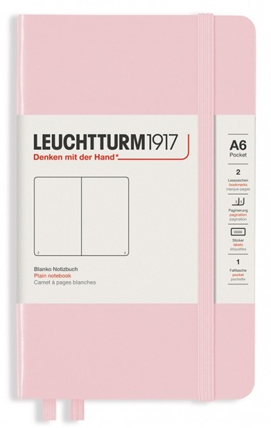 Блокнот Leuchtturm1917 Classic кишеньковий 9 х 15 см нелінований пудровий 