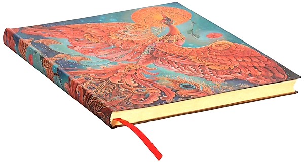 Блокнот Paperblanks Птаха Щастя Жар-птиця Flexi великий 18 х 23 см в лінію