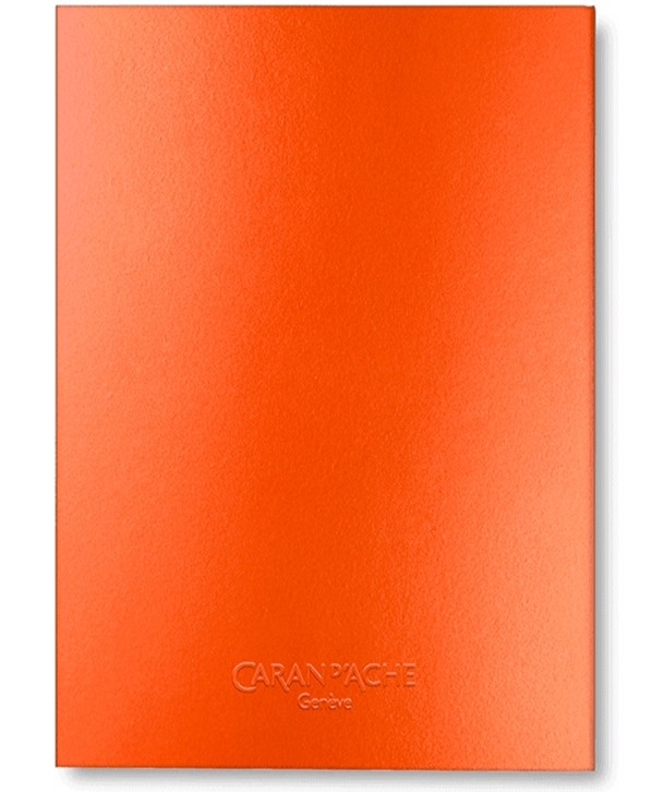 Блокнот Caran d'Ache Colormat-X середній в лінію помаранчевий