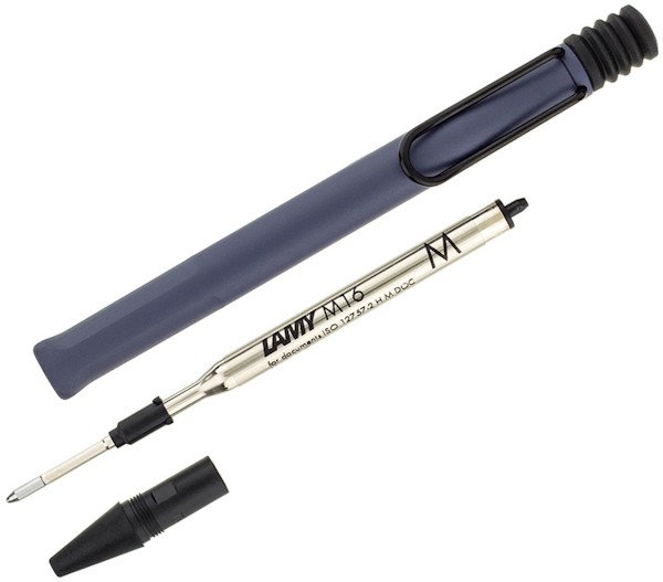 Кулькова ручка Lamy Safari Pink Cliff Сутінкова Синя 1,0 мм