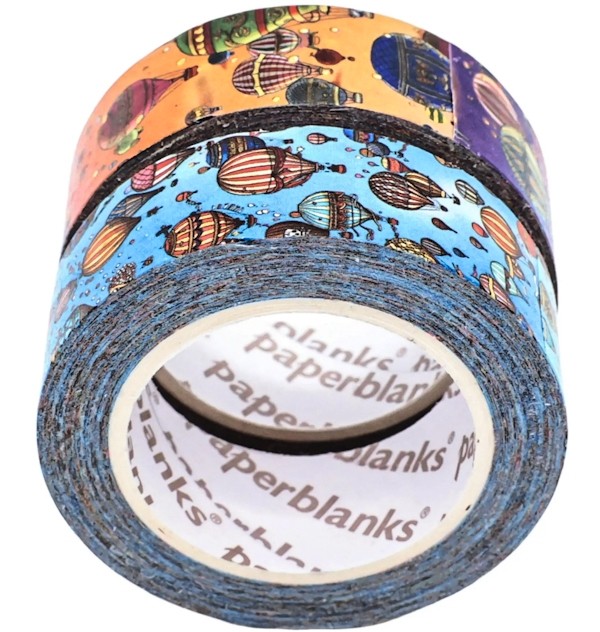 Дизайнерський скотч Paperblanks Фестиваль Повітряних Куль / Подорож на Заході Сонця