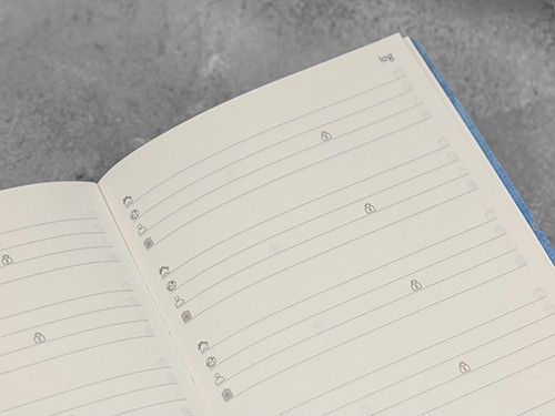 Щоденник Ciak на 2021 рік середній червоний