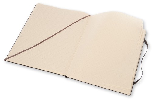 Блокнот Moleskine Classic великий 19 x 25 см в крапку чорний