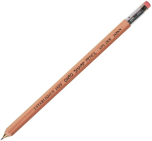 Механічний олівець Ohto Sharp Pencil 0,5 натуральне дерево
