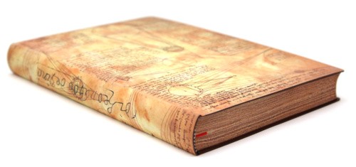 Блокнот Paperblanks Манускрипти Леонардо да Вінчі Нариси Flexi середній 13 х 18 см в лінію