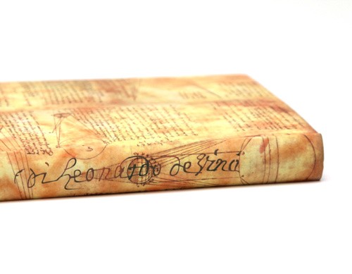 Блокнот Paperblanks Манускрипти Леонардо да Вінчі Нариси Flexi середній 13 х 18 см в лінію