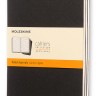 Набір зошитів Moleskine Cahier середній 13 х 21 см в лінію чорний