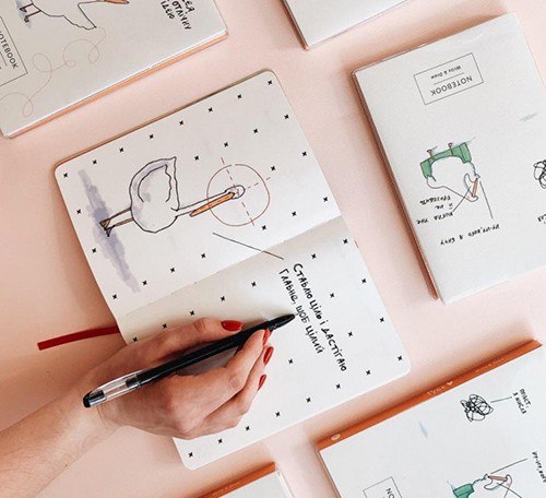 Планер Gifty Гусь Організований А5 13 х 19 см 