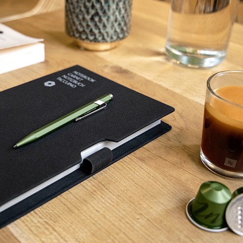 Ручка Caran d'Ache 849 Nespresso темно-зелена + бокс 