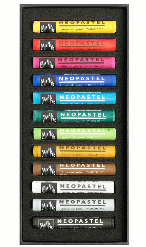 Набір олійної пастелі Caran d'Ache Neopastel 12 штук