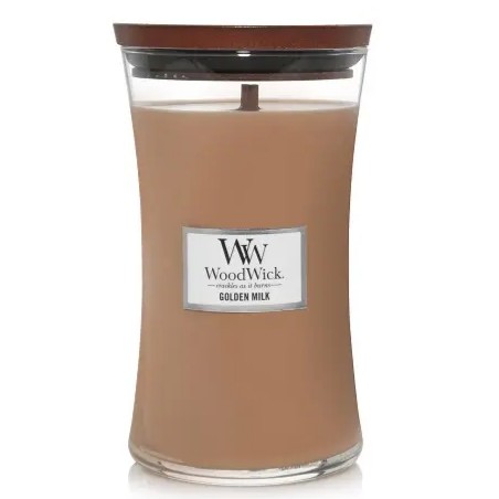 Ароматична свіча WoodWick Large Golden Milk 609 г 