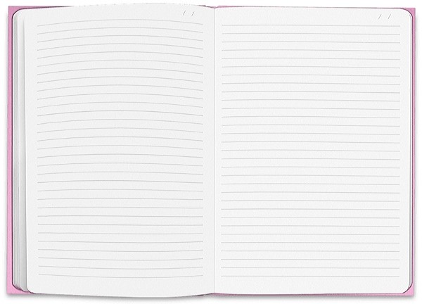 Блокнот Caran d'Ache Colormat-X середній в лінію рожевий