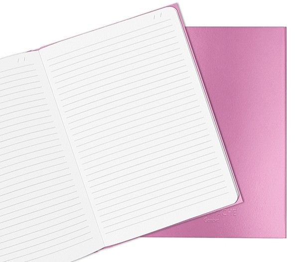 Блокнот Caran d'Ache Colormat-X середній в лінію рожевий