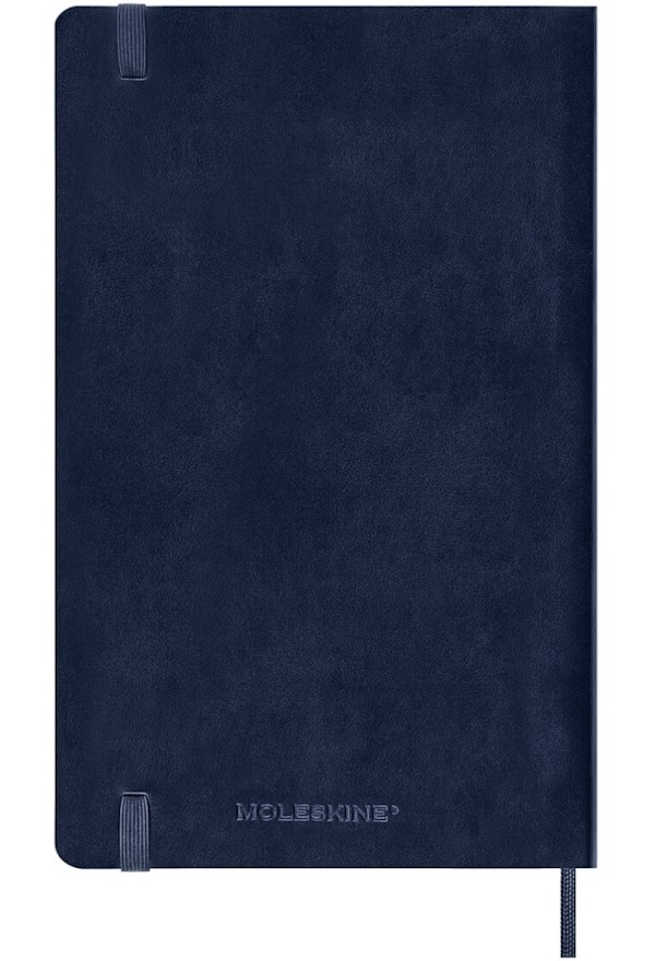 Щоденник Moleskine на 2027 рік середній 13 х 21 см сапфір м'який
