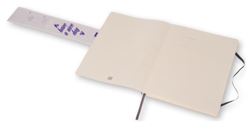 Блокнот Moleskine Classic великий 19 x 25 см в крапку чорний м'який