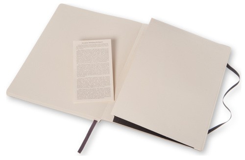 Блокнот Moleskine Classic великий 19 x 25 см в крапку чорний м'який