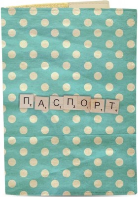 Обкладинка для паспорта Just Cover Скрабл