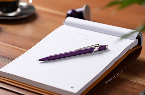 Ручка Caran d'Ache 849 Nespresso фіолетова + бокс 