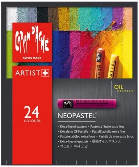 Пастель олійна Caran d'Ache Neopastel 24 штуки