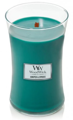 Ароматична свіча WoodWick Large Juniper &amp; Spruce 609 г