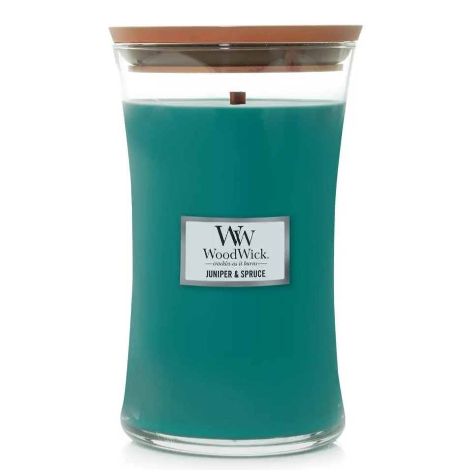 Ароматична свіча WoodWick Large Juniper & Spruce 609 г