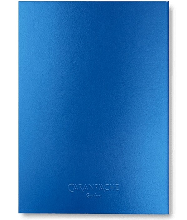 Блокнот Caran d'Ache Colormat-X середній в лінію синій