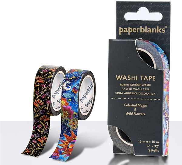 Дизайнерський скотч Paperblanks Небесна Магія / Польові Квіти