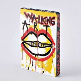 Блокнот Nuuna Graphic Walking Art 16,5 x 22 см в точку  