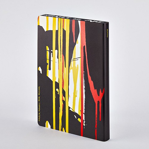 Блокнот Nuuna Graphic Walking Art 16,5 x 22 см в точку  