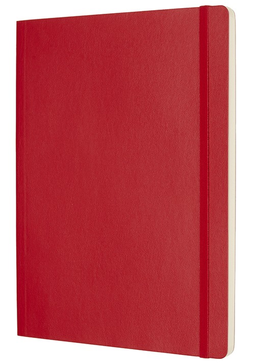 Блокнот Moleskine Classic великий 19 x 25 см в крапку червоний м'який