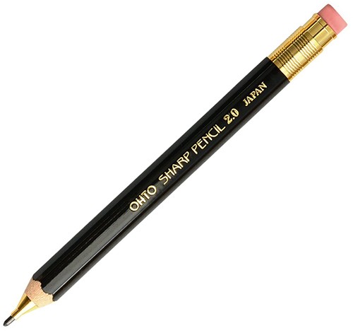 Механічний олівець Ohto Sharp Pencil 2,0 чорний