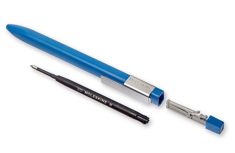 Автоматична кулькова ручка Moleskine Click Pen синя 1,0 мм 