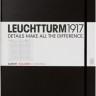 Блокнот Leuchtturm1917 Master Classic великий 22,5 х 31,5 см в клітинку чорний