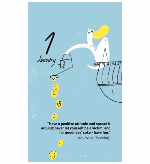 Календар Gifty Inspiring Calendar англійська мова