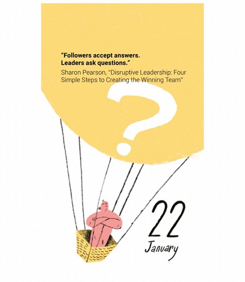 Календар Gifty Inspiring Calendar англійська мова