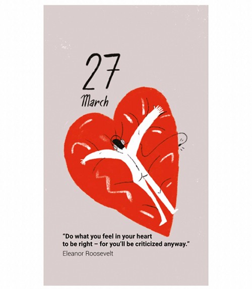 Календар Gifty Inspiring Calendar англійська мова