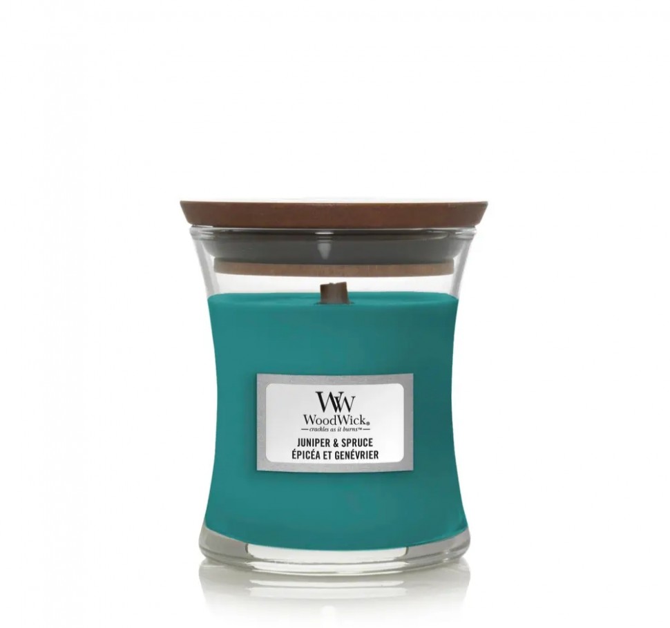 Ароматична свіча WoodWick Mini Juniper & Spruce 85 г 